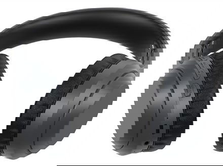 Elbe Auricular Diadema Bluetooth ANC ABT-A10-G Gris con Micrófono Incorporado y Conexión Auxiliar