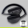 Elbe Auricular Diadema Bluetooth ANC ABT-A10-G Gris con Micrófono Incorporado y Conexión Auxiliar