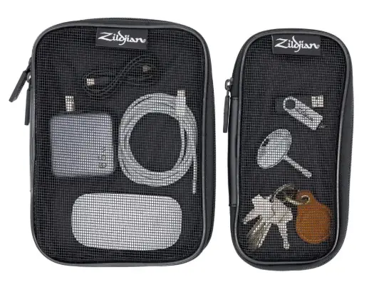 Zildjian Midnight Funda para Accesorios Kit de 2 Piezas Compatible con Mochilas Zildjian Touring y Solar