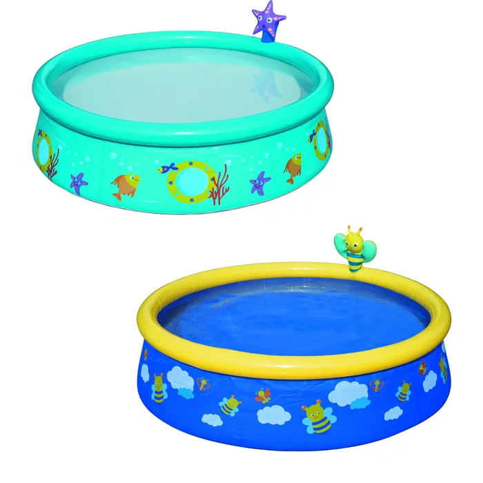 Bestway 57326 Piscina Inflable Familiar 152x38 cm con Spray de Agua, Material TriTech Resistente, Fácil Montaje Bestway 57326 Piscina Inflable Familiar 152x38 cm con Spray de Agua, Material TriTech Resistente, Fácil Montaje