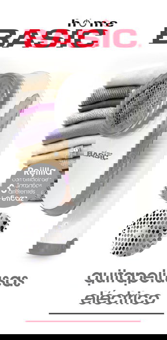 Basic Home Quita Pelusa Eléctrico # -48- Basic Home (12 Unidades)