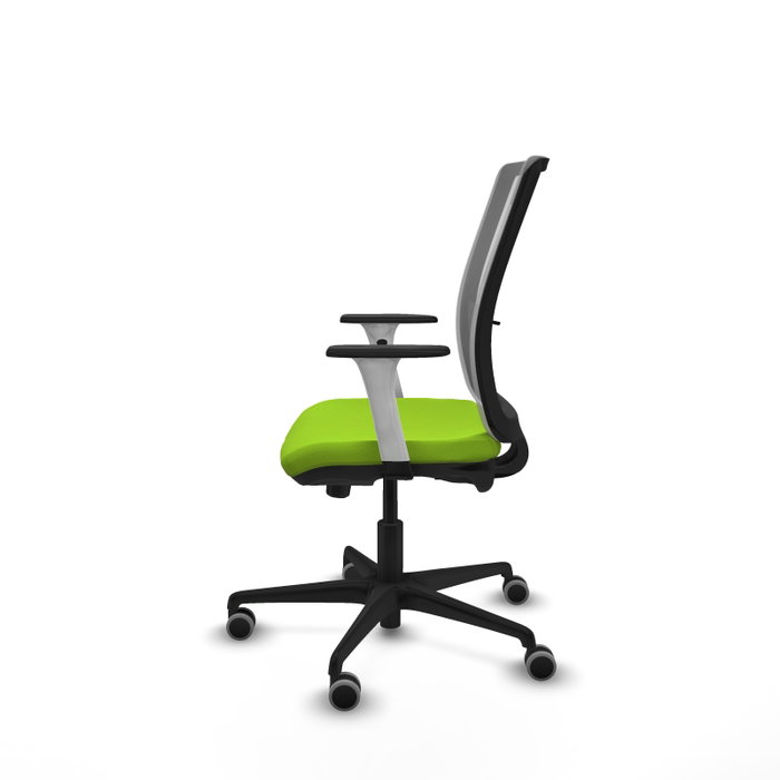 PIQUERAS Y CRESPO Silla de oficina Haches Pistacho/Gris con Mecanismo Sincro/Traslack PIQUERAS Y CRESPO Silla de oficina Haches Pistacho/Gris con Mecanismo Sincro/Traslack
