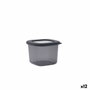 Quid Tarro Plástico City 550 mL - 12 Unidades