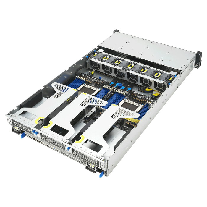 ASUS RS720A-E13-RS8G Barebone Server Rack 2U Dual Socket SP5 AMD EPYC, DDR5, 8 bahías hot-swap, Ref: 90SF0441-M000H0