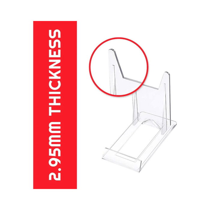 Caballete acrílico regulable en pack de 6