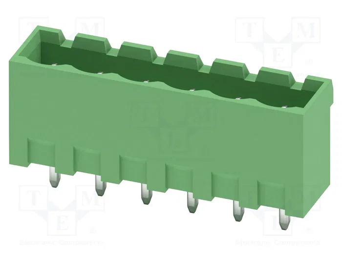 PHOENIX CONTACT MSTBVA2.5/6-G conector de bloque de bornas desmontable de 6 pines PHOENIX CONTACT MSTBVA2.5/6-G conector de bloque de bornas desmontable de 6 pines