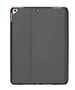 Elbe Funda FU-003 para iPad 10.2" 2020 Gris Espacial TPU y PU con Compartimento Apple Pencil