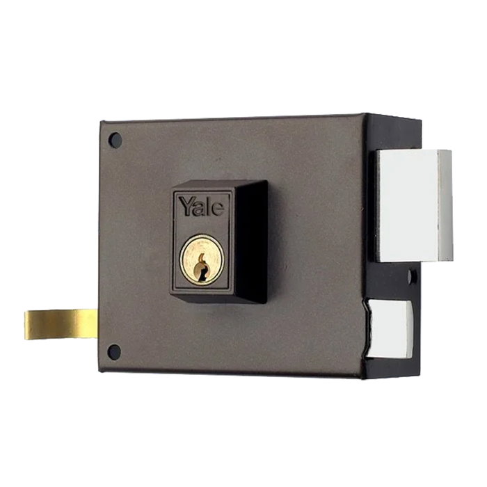 YALE Cerradura de sobreponer 125-a/hp/10 Derecha