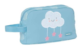 Portameriendas Térmico Safta Nubes Azul 21.5 x 12 x 6.5 cm