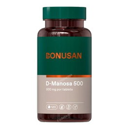BONUSAN D-Manosa 500Mg 120Comprimidos para Vías Urinarias
