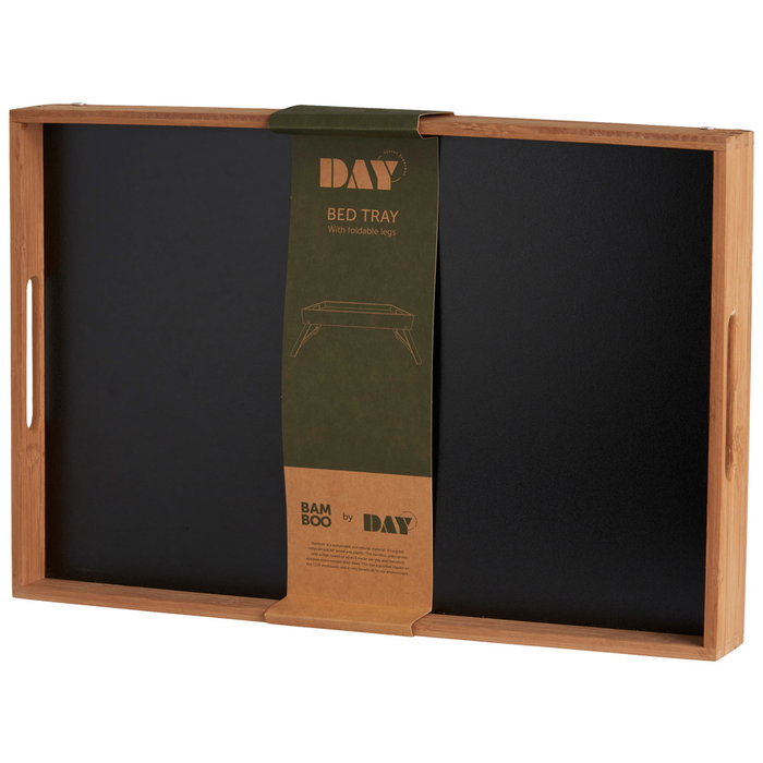 Day Bandeja para Cama, 32x48x6 cm, con asas y patas plegables, para desayuno o portátil Day Bandeja para Cama, 32x48x6 cm, con asas y patas plegables, para desayuno o portátil