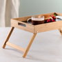 Day Bandeja para Cama, 32x48x6 cm, con asas y patas plegables, para desayuno o portátil