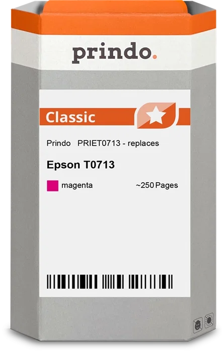 Prindo Cartucho de tinta magenta PRIET0713 Classic Prindo Cartucho de tinta magenta PRIET0713 Classic