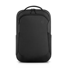 Dell Mochila Portátil Ecoloop Pro para Portátiles de 17 Pulgadas, Material de Plástico Reciclado, Compartimento Específico, Bolsillo Lateral, Color Negro