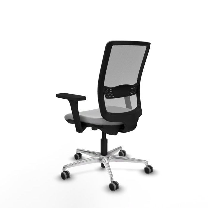 PIQUERAS Y CRESPO Silla de oficina Haches con mecanismo Sincro/Traslack Gris