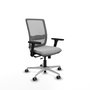 PIQUERAS Y CRESPO Silla de oficina Haches con mecanismo Sincro/Traslack Gris