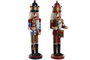 DKD Home Decor Figura de Madera Cascanueces Surtida 11x11x38 cm