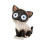 Lumineo Figura Gato Solar con Luz Blanca Fría, Modelos Variados