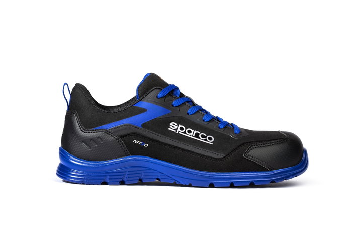 Sparco Nitro Zapato de Seguridad Negro/Azul Talla 45