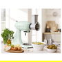 Smeg SMF03PGEU Robot de cocina 50's Style pastel verde, 800W, 4.8L, accionamiento directo, 10 velocidades, velocidad variable, base antideslizante, tazón acero inoxidable, 1m cable