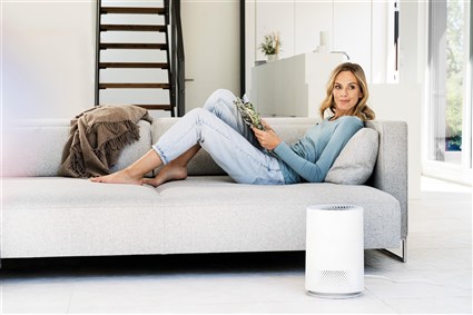 Beurer LR-220 Purificador de Aire con Filtro de 3 Capas, 99.95% de Filtrado, 3 Niveles de Purificación, para Habitaciones de 13-37m2