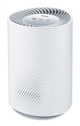 Beurer LR-220 Purificador de Aire con Filtro de 3 Capas, 99.95% de Filtrado, 3 Niveles de Purificación, para Habitaciones de 13-37m2