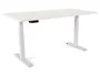 Rocada Mesa regulable en altura eléctricamente de 160 cm color blanco
