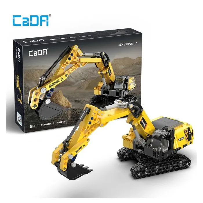 DEQUBE Excavadora CADA de 467 piezas