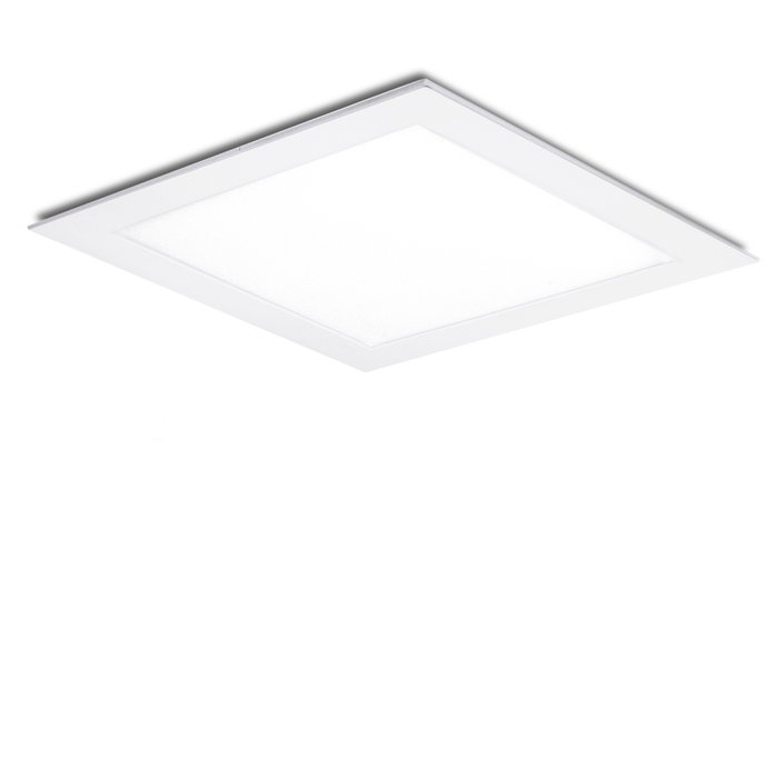 Placa LED Cuadrada 25W 6000K Blanco Frío