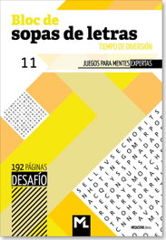 MEGASTAR EDITORIAL Bloc de sopas de letras 11