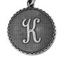 Alex And Ani Pulsera con Letra K en Gris