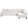 DKD Home Decor Sofá Cama de Poliéster Beige 285x260x90