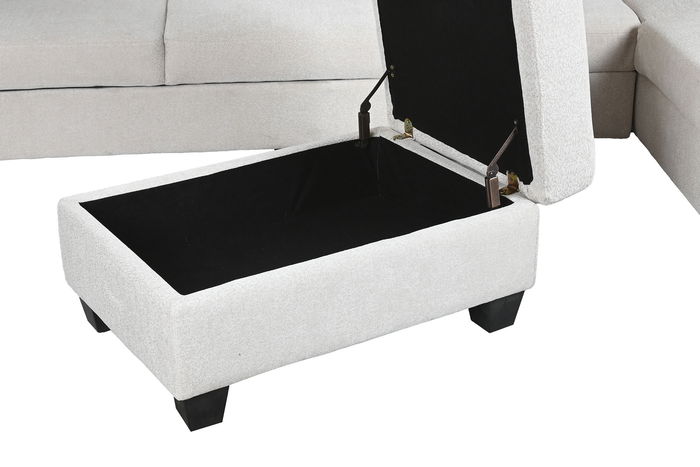 DKD Home Decor Sofá Cama Moderno Beige 285 x 260 x 90 cm