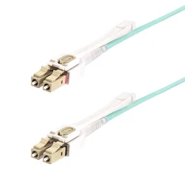 Startech Cable de Fibra Óptica Multimodo LC a LC UPC OM4 4m Aguamarina
