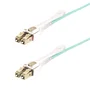 Startech Cable de Fibra Óptica Multimodo LC a LC UPC OM4 4m Aguamarina