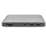 Digitus Estación de Acoplamiento Thunderbolt 3 8K USB Type-C 60W, 2 DisplayPort, Lector de Tarjetas, Ethernet Gigabit