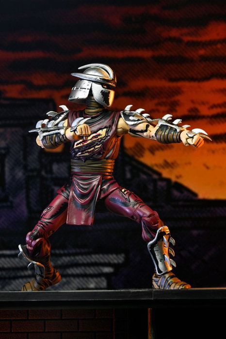 Teenage Mutant Ninja Turtles Figura Battle Damaged Shredder 18 cm Teenage Mutant Ninja Turtles Figura Battle Damaged Shredder 18 cm
