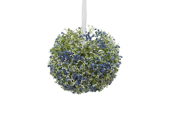 Oplante Bola de Gypso Azul - Relleno Artificial de Plástico para Decoración Floral y Centros de Mesa - Peso 265 g Oplante Bola de Gypso Azul - Relleno Artificial de Plástico para Decoración Floral y Centros de Mesa - Peso 265 g
