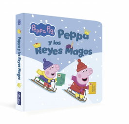 BEASCOA Peppa Pig. Libro de cartón - Peppa y los Reyes Magos