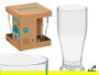 Leknes Set 4 Vasos Cerveza 520 ml Acrílico Transparente 17.5 x 18 x 17.5 cm (Set de 12)