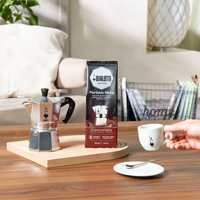 Bialetti Perfetto Moka Café Molido con Sabor a Chocolate 250 g Bialetti Perfetto Moka Café Molido con Sabor a Chocolate 250 g