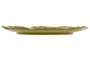DKD Home Decor Surtido de 6 Platos de Porcelana Margarita 2 en Amarillo, Verde y Blanco