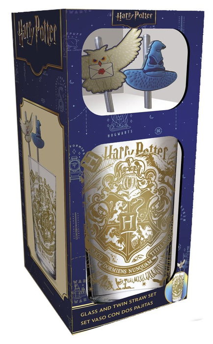 Stor Harry Potter Vaso Tumbler con pajitas Magic & Mayhem 485 ml de 485 ml de capacidad.<|image> Stor Harry Potter Vaso Tumbler con pajitas Magic & Mayhem 485 ml de 485 ml de capacidad.<|image>