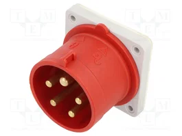 SEZ DK Conector de alimentación AC trifásico macho 32A 400V
