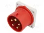 SEZ DK Conector de alimentación AC trifásico macho 32A 400V