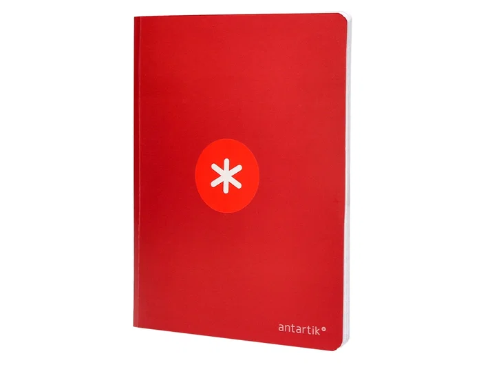 Antartik Libreta Cosida Din A5+ 48 Hojas 90g Cuadro 4mm con Margen Colores Surtidos