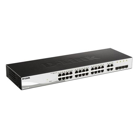 D-Link DGS-1210-28 Switch Ethernet WebSmart 24 Puertos Gigabit y 4 SFP