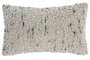 DKD Home Decor Cojin Tradicional India lino 1c25 Crema Negro 12 x 30 x 50 cm (2 Unidades)
