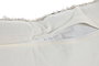 DKD Home Decor Cojin Tradicional India lino 1c25 Crema Negro 12 x 30 x 50 cm (2 Unidades)