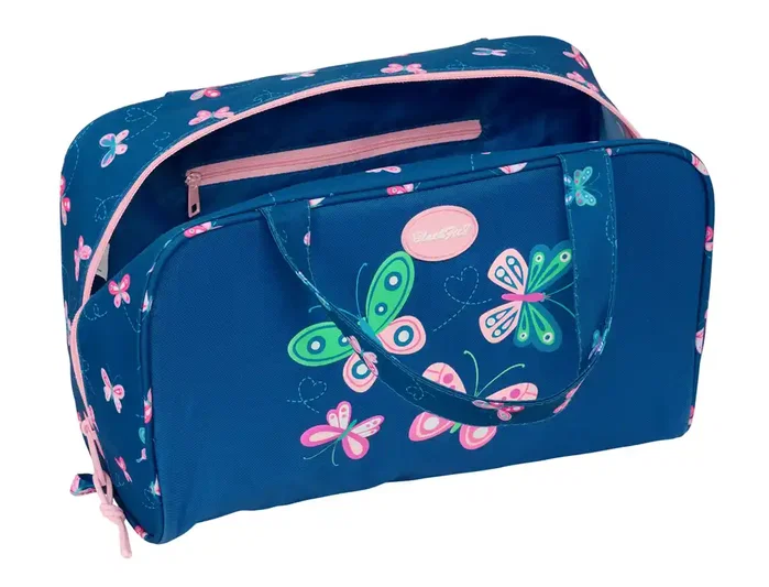 Safta Neceser rectangular Blackfit8 mariposas 140x310x190 mm Safta Neceser rectangular Blackfit8 mariposas 140x310x190 mm